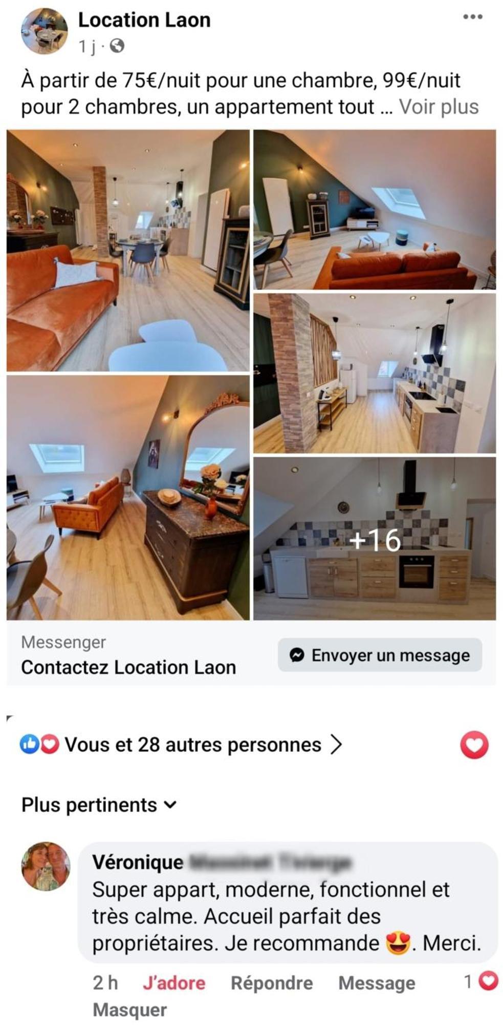 Le Colombier Apartment Laon Exterior foto